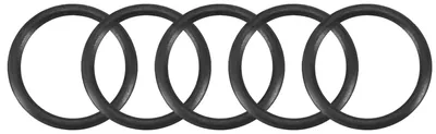 30 NBR O-Ringe, schwarz, 4 mm ID, 0,5 mm Breite