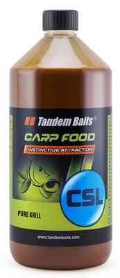 Produktbild von Tandem Baits Carp Food CSL Reiner Krill, Karpfen Angeln ohne Mühe, Köder zum Große-Fische-Angeln, Karpfenzubehör für Profis & Hobby-Angler 1 ml