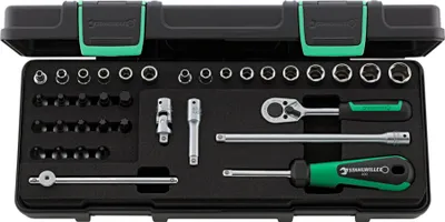 Produktbild von Steckschlüsselsatz 88TX 36-tlg.1/4 Zoll SW 5-13mm Z.22 6KT STAHLWILLE