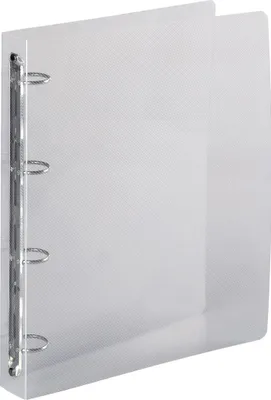 Produktbild von Exacompta 20x Ringbuch PP 700µ 4 Ringen Rücken 40mm Crystal A4 Kristall 51342E