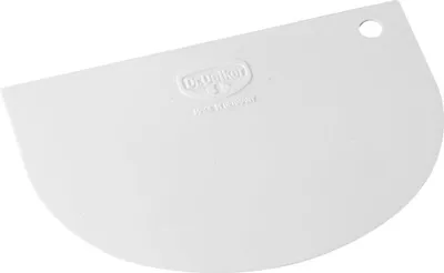 Image de Oetker, spatule en plastique, coupe-pâte de qualité supérieure, racloir pour lisser la pâte - matériau flexible (dimensions approximatives : 12 cm x 7,5 cm)