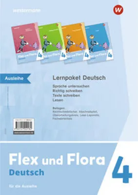 Image de Flex und Flora 4. Lernpaket Deutsch (Druckschrift) Für die Ausleihe