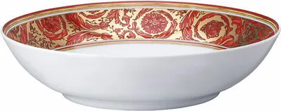 Immagine prodotto di Rosenthal Versace Suppenteller Medusa Garland Red, Porzellan, 22 cm, 19335-409958-10322