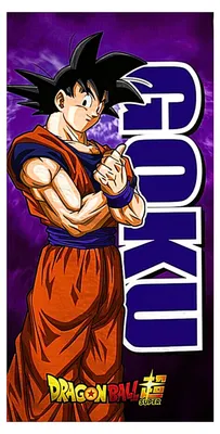Produktbild von Dragon Ball Son Goku Badetuch Strandtuch Badehandtuch Strandlaken 70 x 140 cm