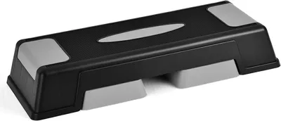 Immagine prodotto di Stepper aerobico KOMFOTTEU regolabile in altezza su 3 livelli, pedana per l'allenamento a casa, antiscivolo, pedana sportiva per palestra, carico massimo 150 kg, 71 x 28 x 12/17/22 cm