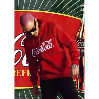 Produktbild von Merchcode Fleece Hoody - Coca Cola Classic - XS