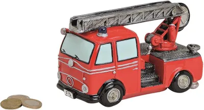 Produktbild von Spardose Feuerwehrwagen