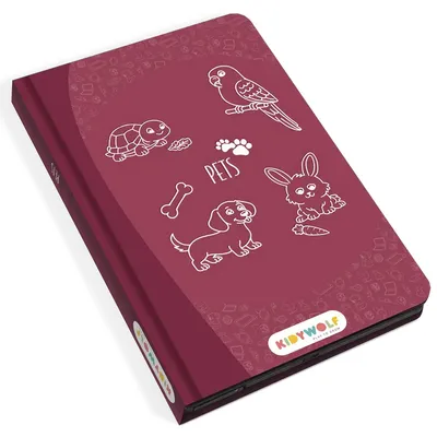Obrázek produktu pro LCD kreslítko Kidydraw Mini Tiny – barva fuksia | od společnosti Kidywolf