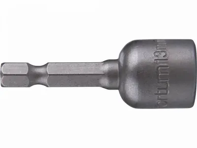 Obrázok produktu pre Hlavica nástrčná magnet. 13x45mm, 6-hranná stopka 1/4"