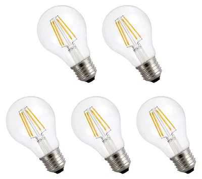 Produktbild von Spectrum E27 LED Lampe 8,8W 1450lm 6000K Kaltweiß 230V 5 Stück