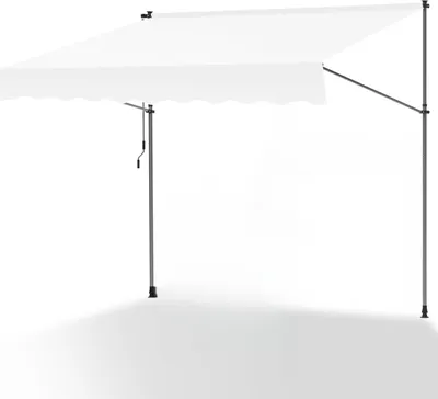 Produktbild von Aopunly Klemmmarkise Markise Balkon UV-beständig wasserdicht Creme 300cm