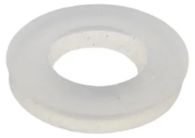 Obrázek produktu pro 10 kusů plochého silikonového těsnění, 2 mm, průhledné, 3/8 palce