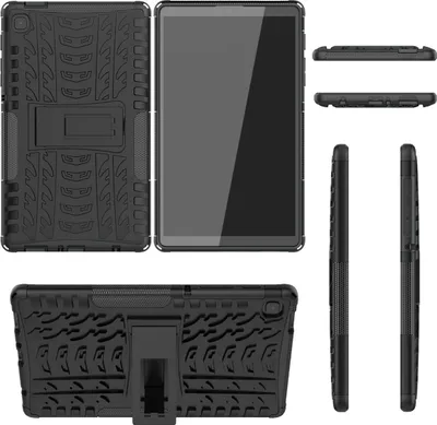 Image de Étui pour tablette Samsung Galaxy Tab A7 Lite 2021 8,7 pouces, modèle hybride, couleur noire