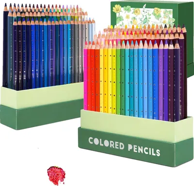 Produktbild von Buntstift-Set, 126 lebendige Farben, sanftes Mischen, 126 Farben