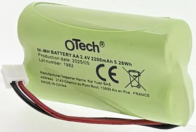 Produktbild von Batterie Portier pour AIPHONE WL-1ME - Otech