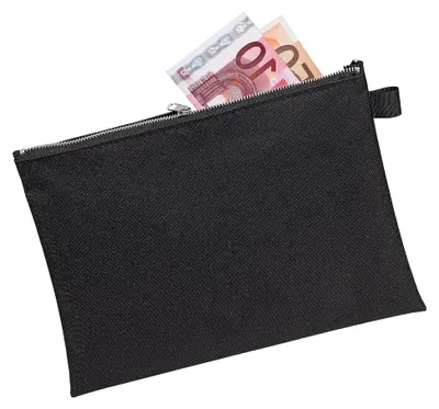 Produktbild von Banktasche/Transporttasche schwarz (1x, A5)