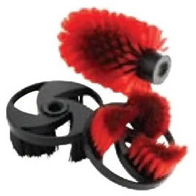 Produktbild von Nilfisk 128470459, Pinsel, Nilfisk, Multi brush kit (w detergent tank) (Incl Car, garden and Rim brush head), Schwarz, Blau, Rot