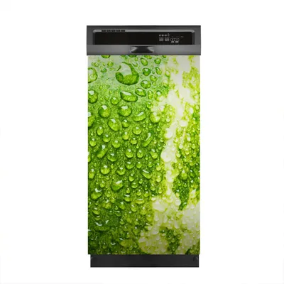 Produktbild von Aufkleber sticker 45x80 cm Dekorative folie Spülmaschine - Wassertropfen Wassermelone