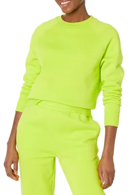 Zdjęcie produktu dla Bluza damska Essentials Oversize z raglanowymi rękawami, kolor: limonkowy, rozmiar: S