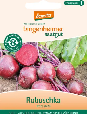 Produktbild von Bingenheimer Saatgut Rote Bete Robuschka 1 Stück