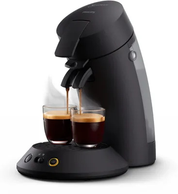 Produktbild von Senseo Original Plus CSA210/60 Kaffeepadmaschine, Pod-Kaffeemaschine, 0,7 l, Kaffeepad, 1450 W, Schwarz