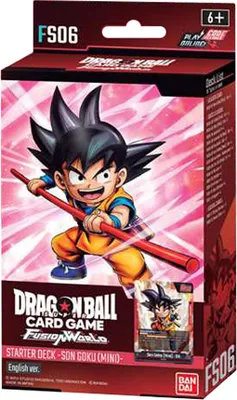 Immagine prodotto di Dragon Ball Super TCG Fusion World - FS06 - Inglese - Gioco di carte del mazzo iniziale