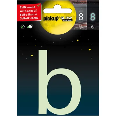 Image de Pickup Numéro de maison phosphorescent B 7.5 cm