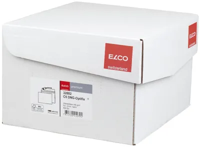 Produktbild von Elco Premium Optifix C5 229 x 162/36mm, C5 (162 x 229 mm), Weiß, 80 g/m², 162 mm, 229 mm, 500 Stück(e)