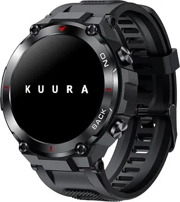 Zdjęcie produktu dla Kuura Smartwatch Sport S5 GPS V3, Schwarz