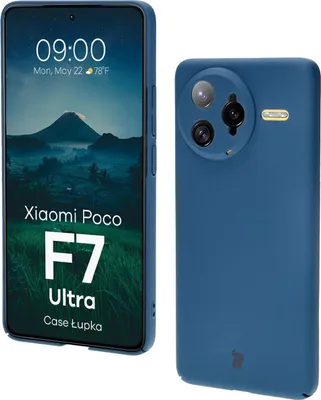 Produktbild von Handyhülle für Xiaomi Poco F7 Ultra, Bizon Case Lupka, Blau