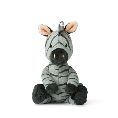 Obrázek produktu pro Klub mláďat WWF - Zebra Ziko (šedá, 22 cm) s rolničkou, měkká hračka pro nejmenší