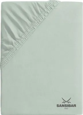 Produktbild von Topperbezug SANSIBAR Jersey BL 140x200 cm grün