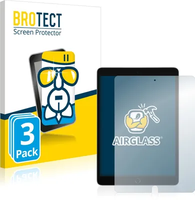 Produktbild von 3x BROTECT Schutzglas für Apple iPad 10.2" 2021 (9. Gen.) Schutzfolie Panzer Folie Glas Display Schutz klar