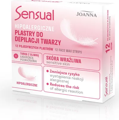 Produktbild von Joanna Sensual Gesichts-Haarentfernungsstreifen 12 Stk