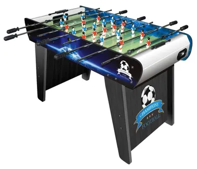 Image de Table de foot en bois pour 2 à 4 joueurs