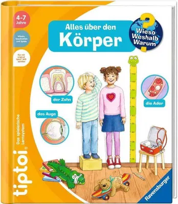 Obrázek produktu pro tiptoi Wieso? Weshalb? Warum? Alles über den Körper