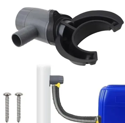 Image de Collecteur d'eau de pluie pour tuyaux de 70-100 mm - Collecte d'eau efficace