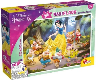 Image de Puzzles de sol double face 24 Disney Princess