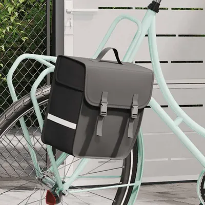 Produktbild von vidaXL Fahrradtasche für Gepäckträger Wasserdicht 21 L Schwarz