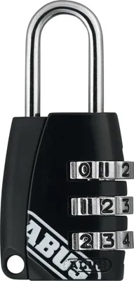Produktbild von ABUS Zahlenschloss 155/20 Individueller Code, Zinkdruckguss-Gehäuse Schwarz