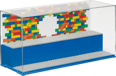 Produktbild von LEGO Spiel- & Schaukasten PLAY &  DISPLAY CASE ICONIC blau