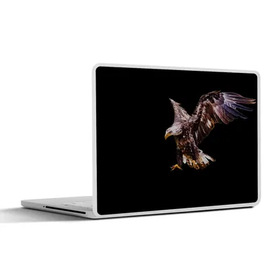 Produktbild von MuchoWow® Laptop Aufkleber Sticker Cover Adler - Vogel - Federn 32.5x23.5 cm - Sticker für Laptop - Selbstklebend
