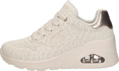 Produktbild von Skechers Uno Wedge - Safari Daze  Sneakers Laag - Gebroken wit - Maat 36