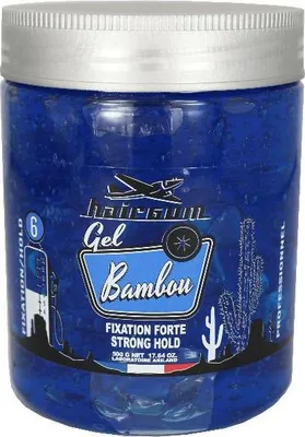Produktbild von Hairgum HGF500BAMBOU, Haargel, Männer, Alle Haare, 500 ml, Befestigung, Behälter