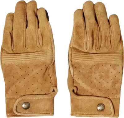 Produktbild von Belstaff Montgomery Perforierte Motorradhandschuhe, sand, S