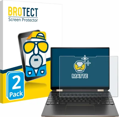 Produktbild von 2x BROTECT Schutzfolie für HP Spectre x360 (14-eX) 2021 Displayschutz Displayschutzfolie Folie Matt Entspiegelungsfolie