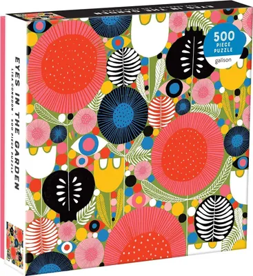 Produktbild von GALISON Quadratisches Puzzle "Augen im Garten" 500 Teile