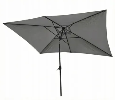Zdjęcie produktu dla Poszycie Wymienne Do Parasola Ogrodowego 2X3M - 6 Żeber - Szare