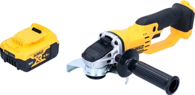 Obrázek produktu pro Akumulátorová úhlová bruska DeWalt DCG 412 N 18 V 125 mm + 1x akumulátor 5,0 Ah - bez nabíječky