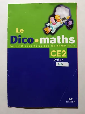 Image de Le Dico-maths ce2
